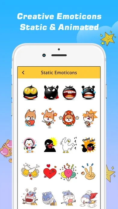 Zrzuty ekranu Emoji Free – Emoticons Art and Cool Fonts Keyboard