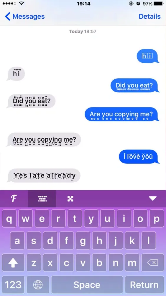 تصاویر Cool Font Keyboard – Customize Color Themes