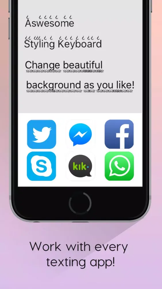 تصاویر Cool Font Keyboard – Customize Color Themes