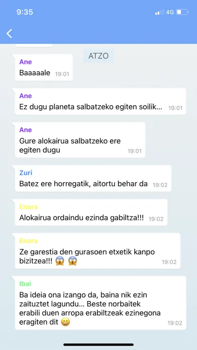 Go!azen EITB سکرین شاٹس