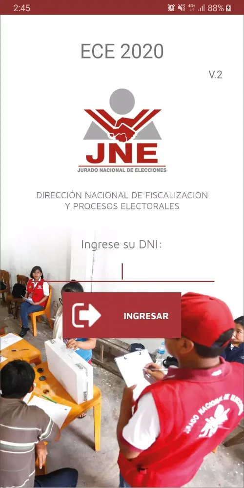 Capturas de pantalla de JNE Fiscalización FLV