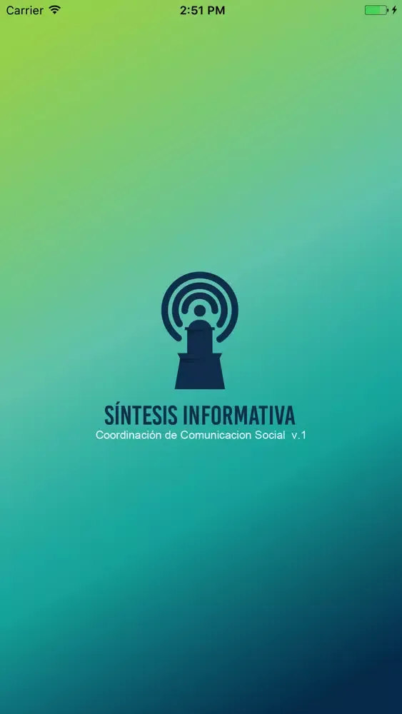 Tangkapan skrin Síntesis Informativa