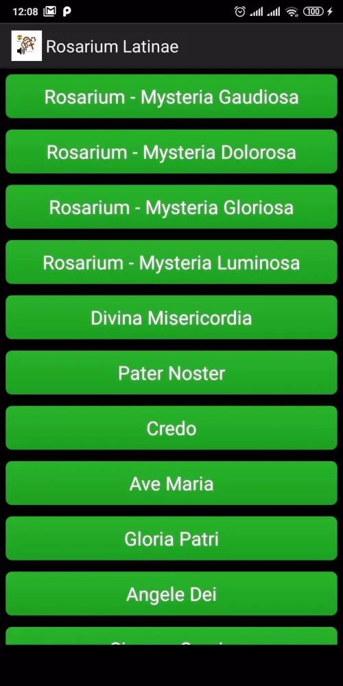 Rosarium Latinae Audio应用截图