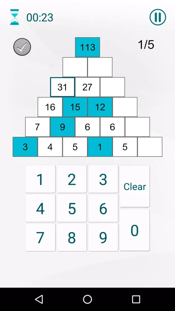 Ảnh chụp màn hình của Math Games
