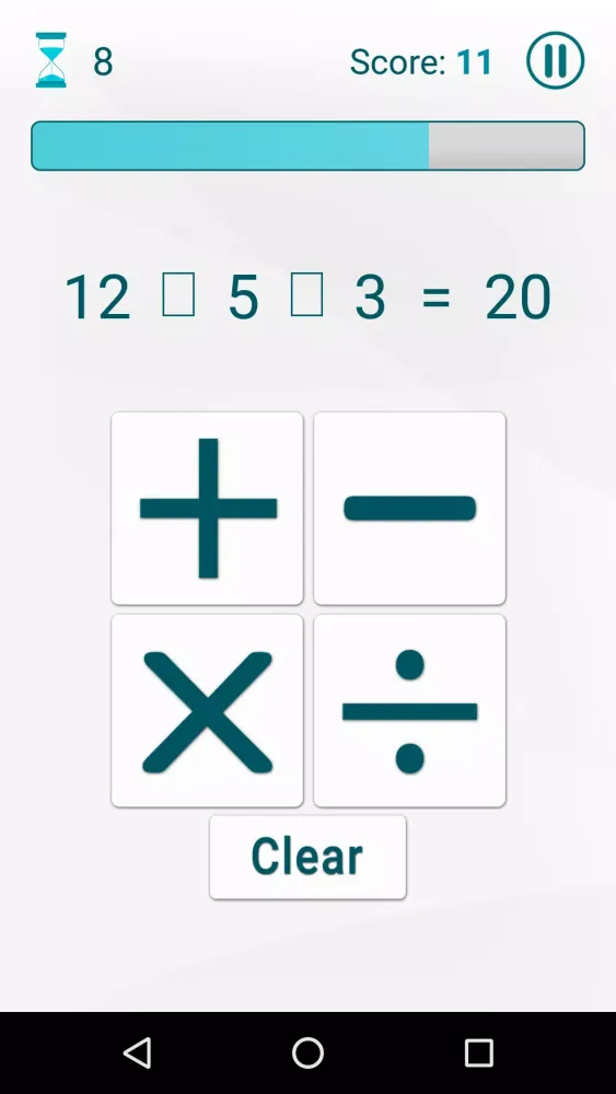 Ảnh chụp màn hình của Math Games