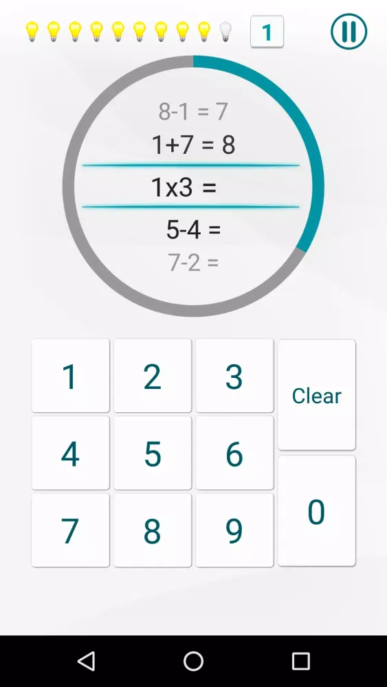 Ảnh chụp màn hình của Math Games