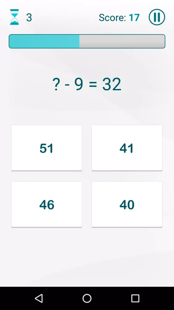 Ảnh chụp màn hình của Math Games