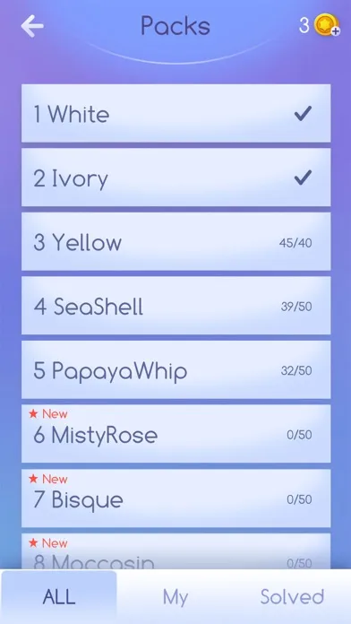 Скриншоты Mystic Words – Figure out 7 words with clues!