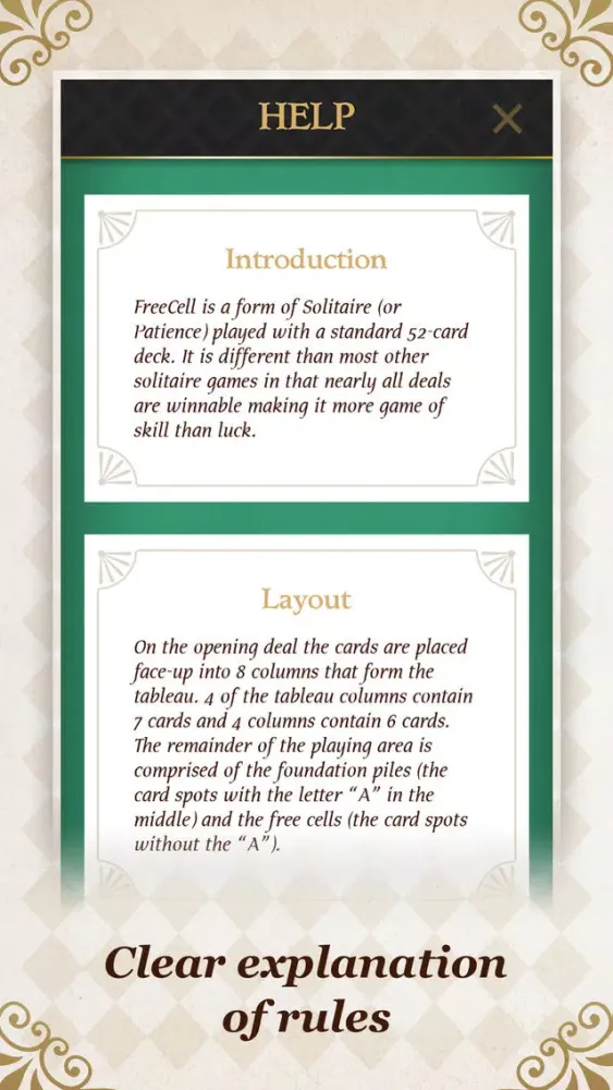 FreeCell Solitaire - Classic Shuffle Poker Game Screenshots