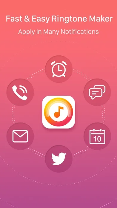 Tangkapan layar Ringtone Maker – create ringtones with your music