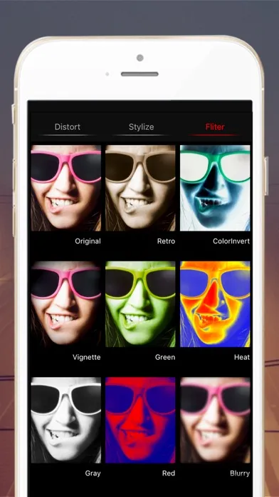 Скриншоты Video Booth Camera - Funny Face Changer App