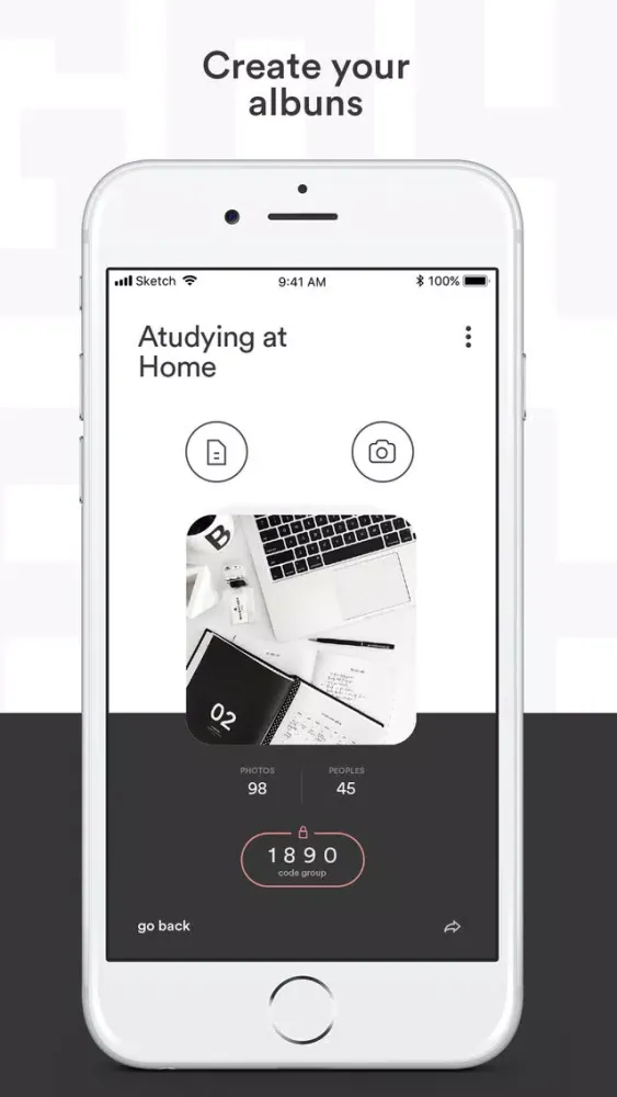 Tangkapan skrin GoHash | Communication Tool
