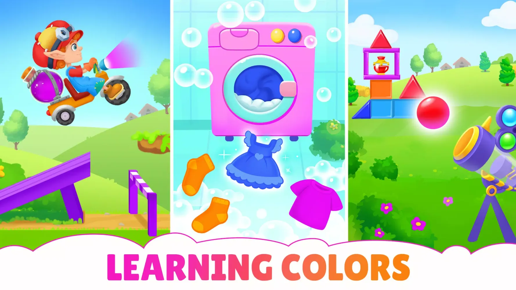 Captures d'écran de Learn colors Learning for kids