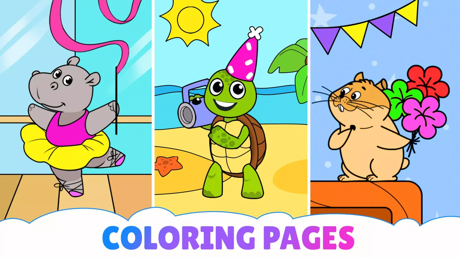 Captures d'écran de Learn colors Learning for kids