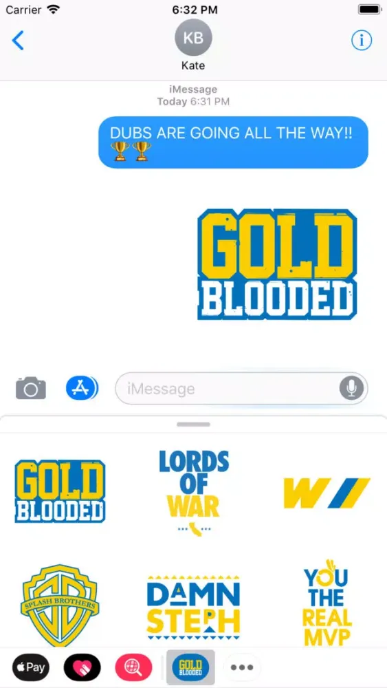 Captures d'écran de Gold Blooded Dubs Edition