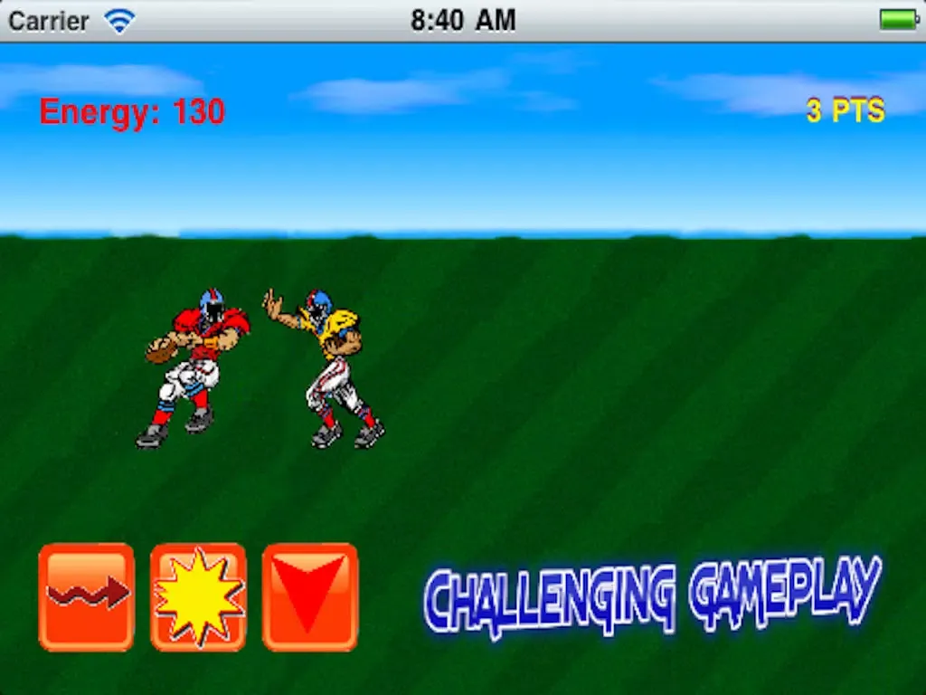 An Unlimited Football Run Free iPad Screenshots