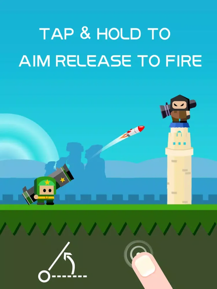 Cannon Hero Must Win iPad 应用截图