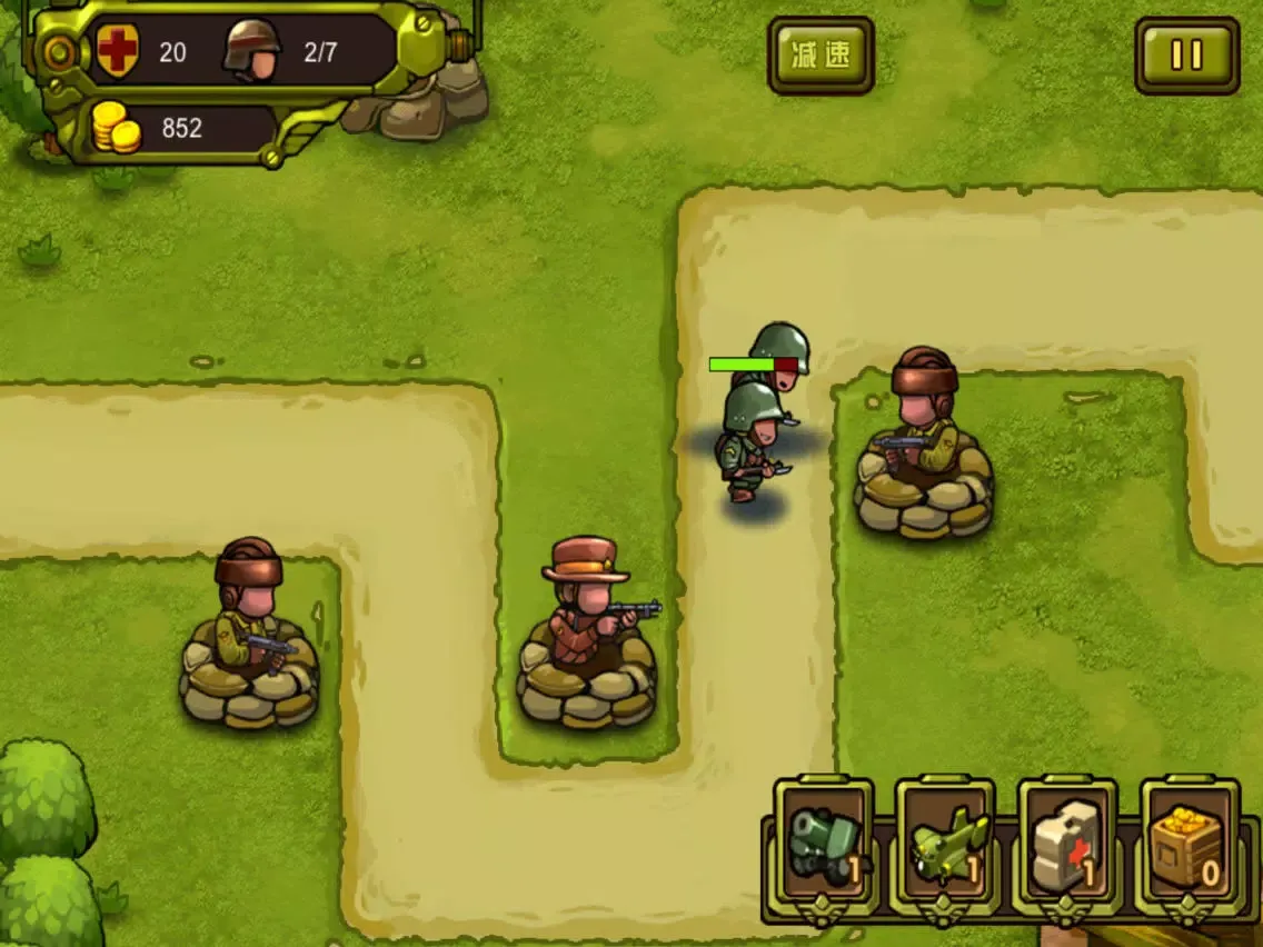 Capturas de pantalla de Mini Warriors-Little Wars iPad 