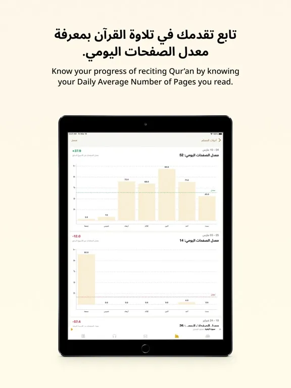 Golden Quran | المصحف الذهبي iPad  スクリーンショット