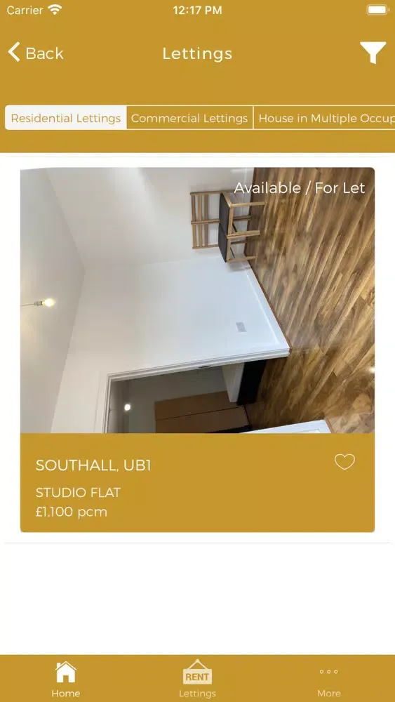 Screenshot di Goldman Estate Agent