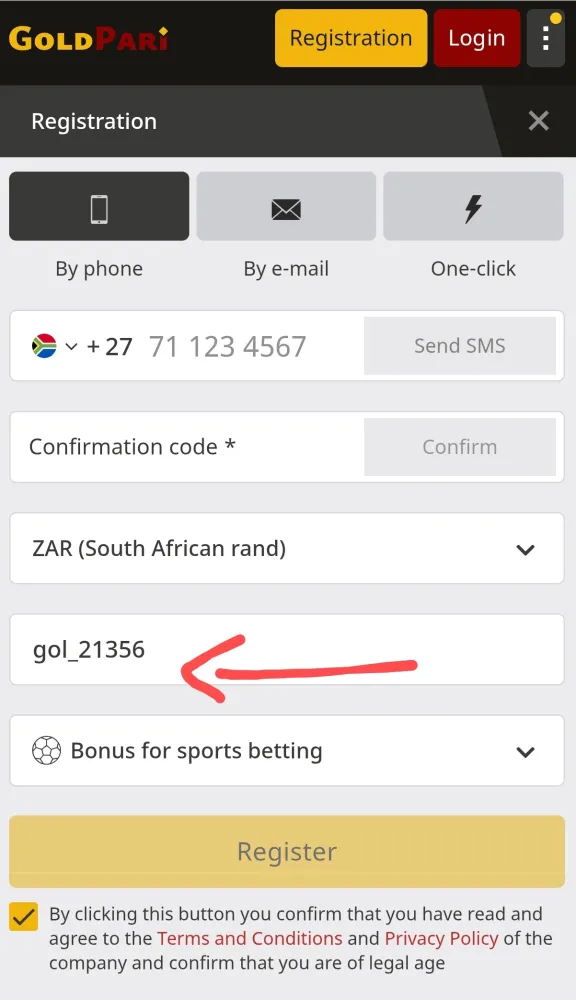 GoldPari Casino Screenshots