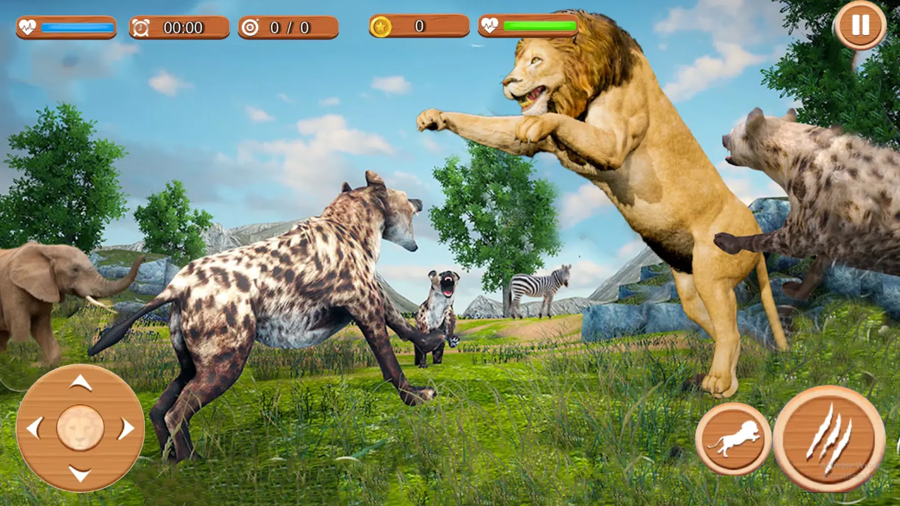 تصاویر King Lion Beast : Animal Game