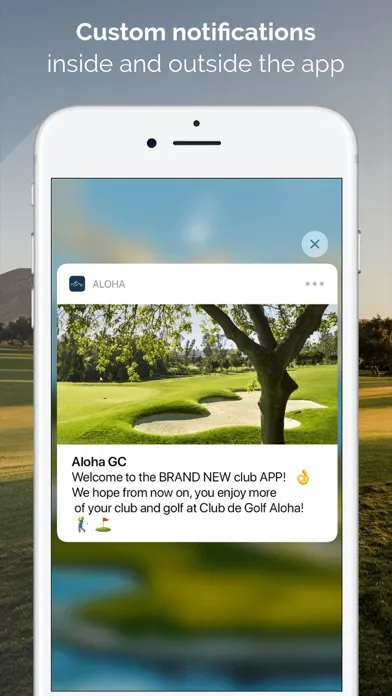 ภาพหน้าจอของ Aloha Golf Club