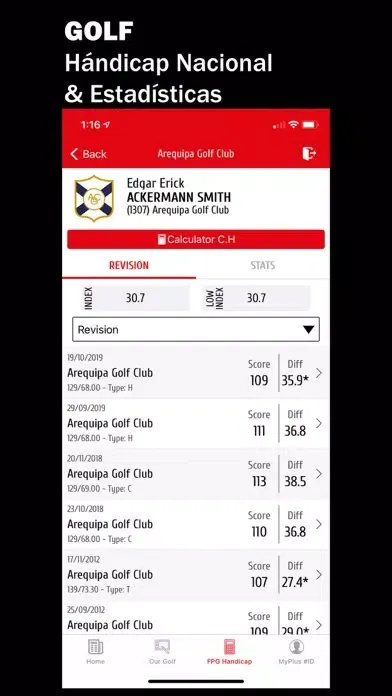 Arequipa Golf Club Screenshots