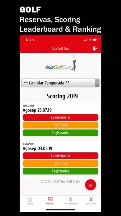 Asia Golf Club Ekran Görüntüleri