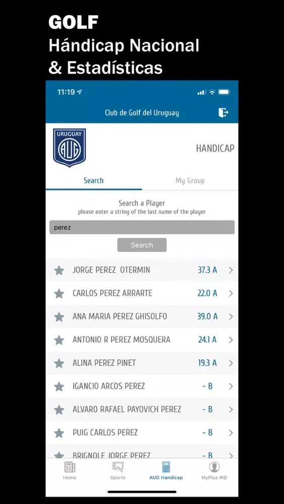 Club de Golf del Uruguay স্ক্রিনশট