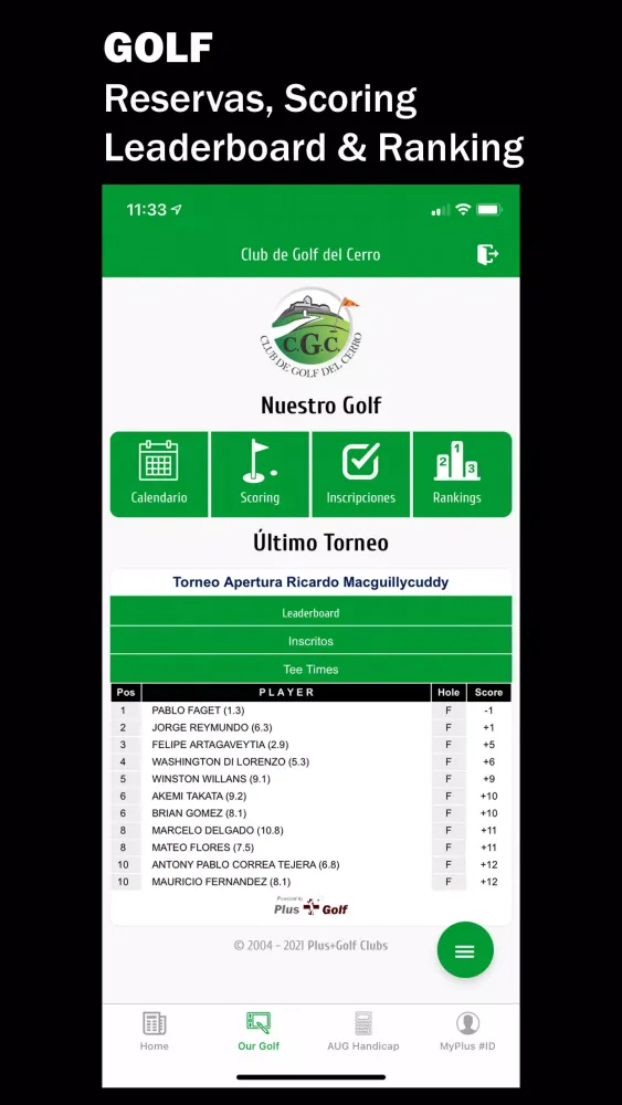 Club de Golf del Cerro Screenshots