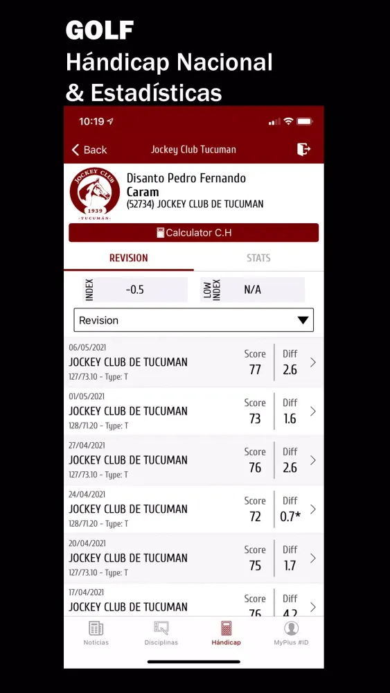 Jockey Club de Tucumán應用截圖