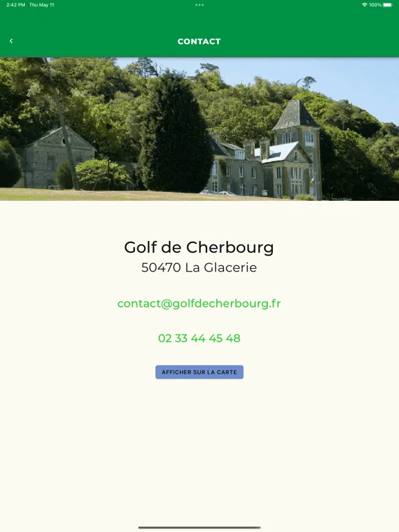 Golf de Cherbourg iPad  스크린샷