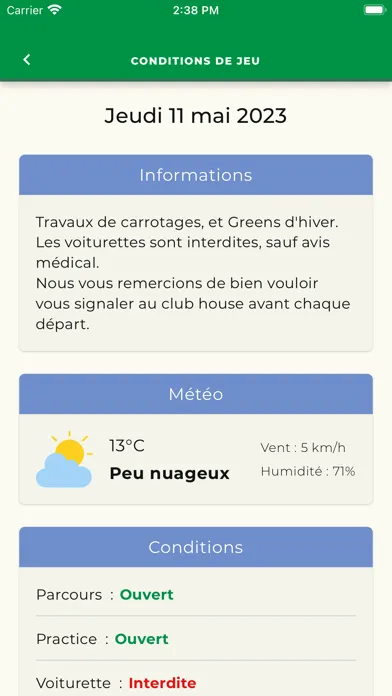 Golf de Cherbourg 스크린샷
