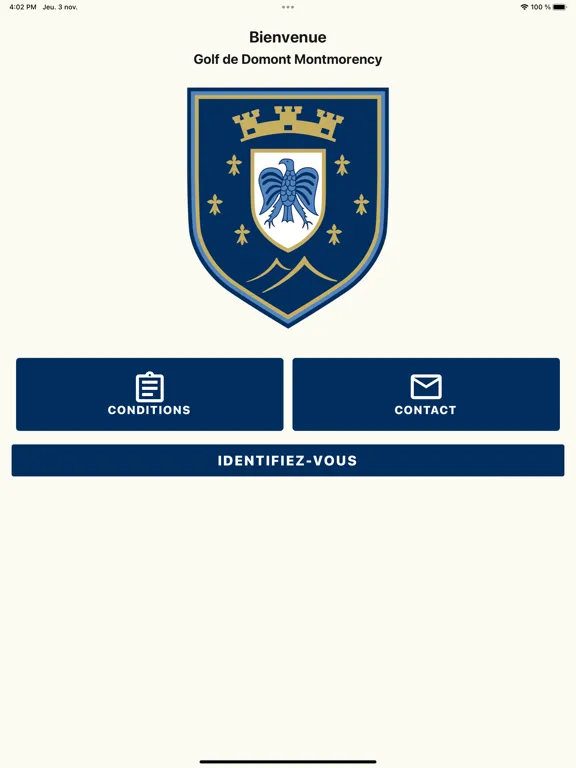 Zrzuty ekranu Golf de Domont Montmorency iPad 