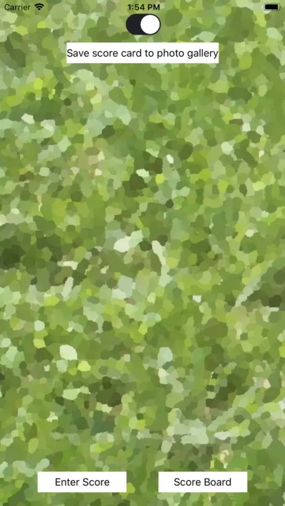 Ảnh chụp màn hình của Golfer Score