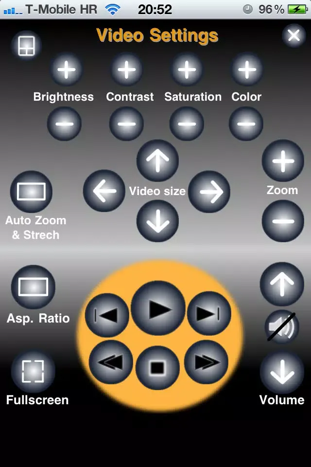 Tangkapan skrin GOM Remote controller LITE