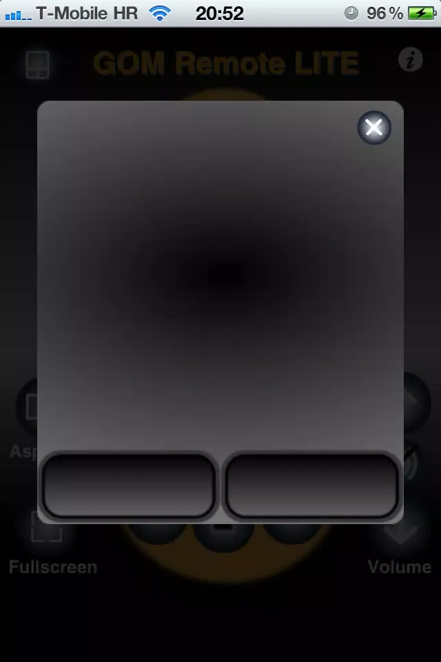 Tangkapan skrin GOM Remote controller LITE