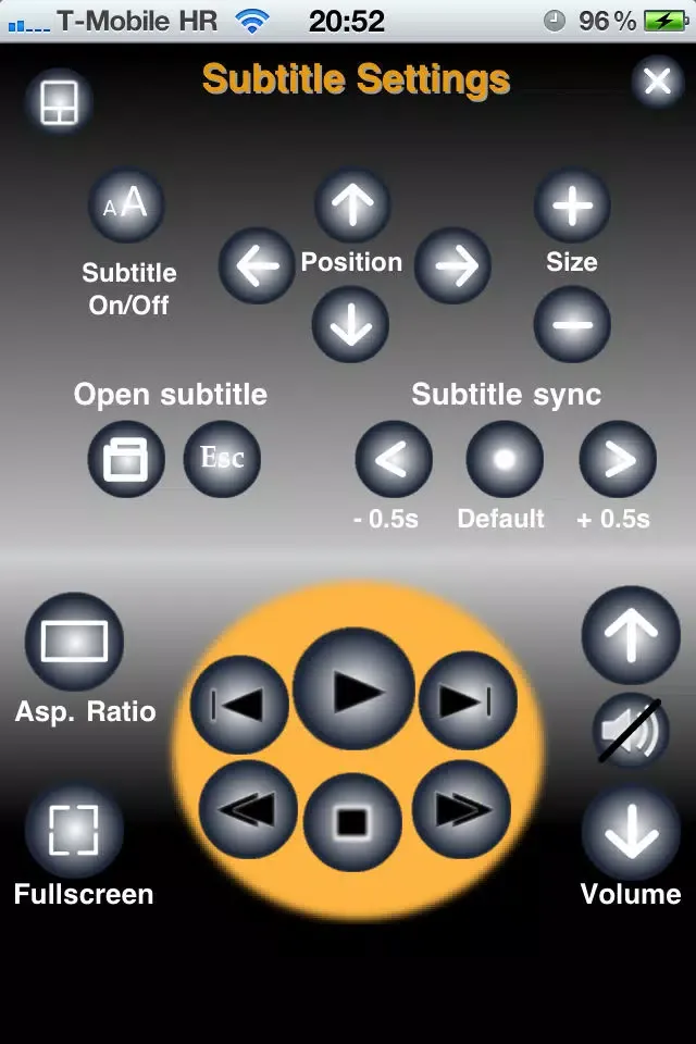 Tangkapan skrin GOM Remote controller LITE