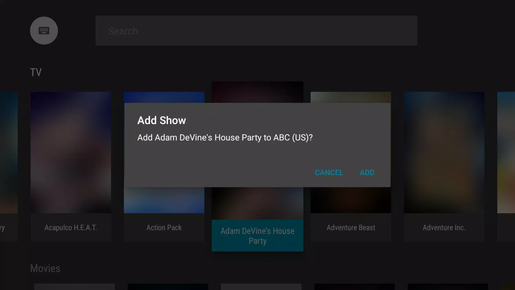 Capturas de pantalla de QuasiTV