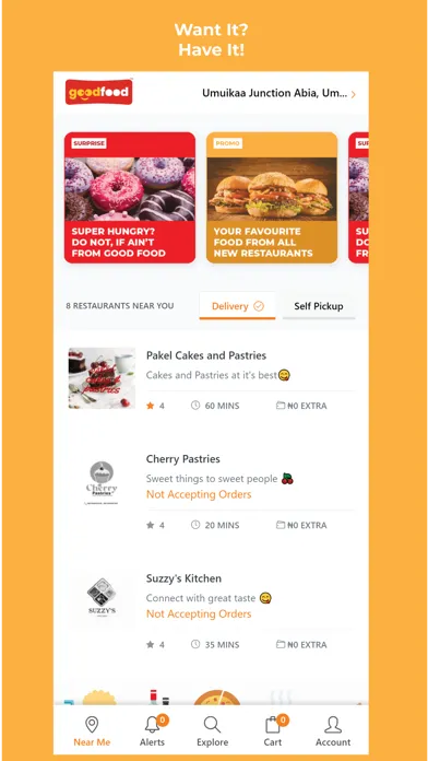 Zeon Good Food: Order Food Screenshots