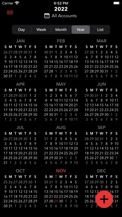 ภาพหน้าจอของ Appointment Calendar