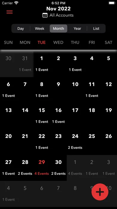 ภาพหน้าจอของ Appointment Calendar