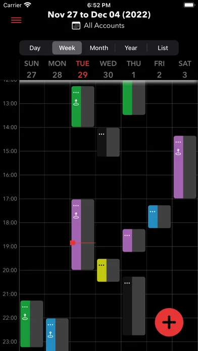 ภาพหน้าจอของ Appointment Calendar