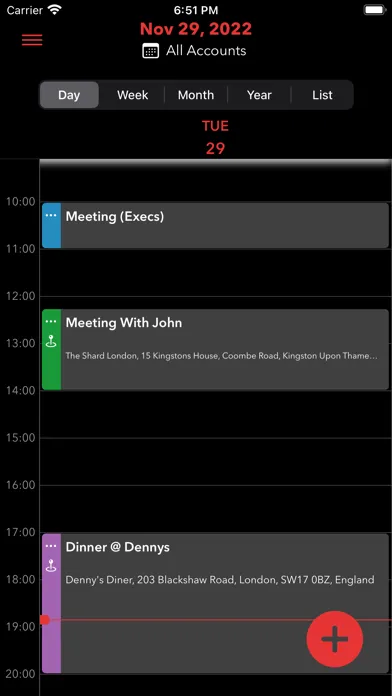 ภาพหน้าจอของ Appointment Calendar