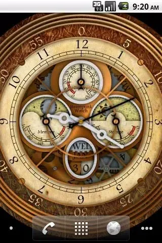 Steampunk Watch Wallpaper Screenshots