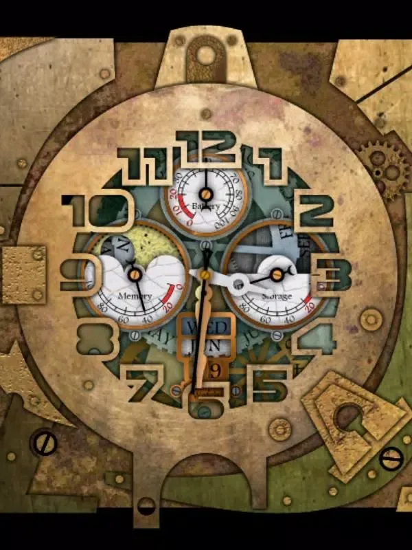 Steampunk Watch Wallpaper Screenshots