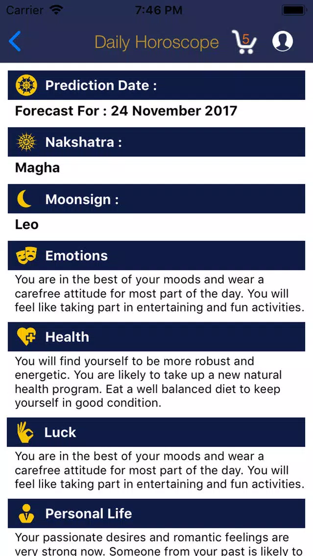 Capturas de pantalla de Vedic Astrology & Puja - MFM