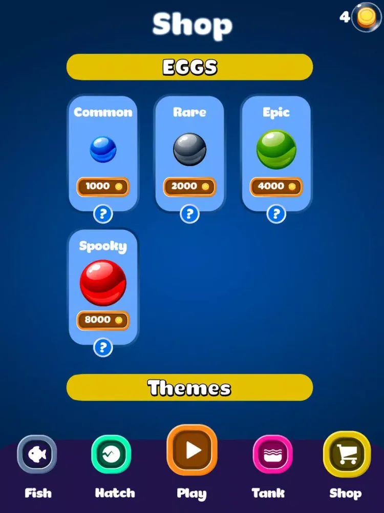 Hungry Fish World: Fishy Polly iPad  स्क्रीनशॉट