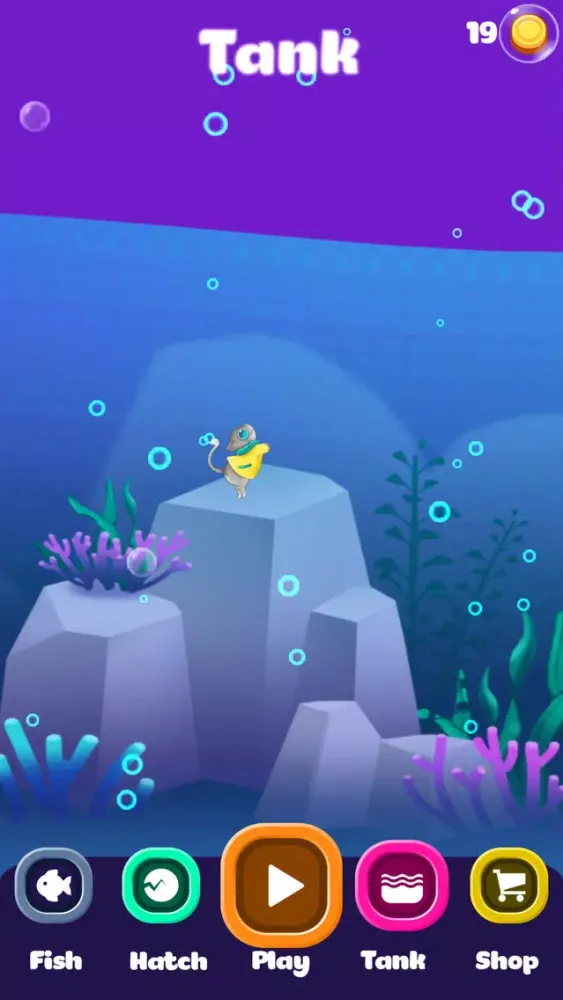 Hungry Fish World: Fishy Polly स्क्रीनशॉट